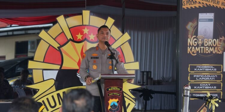 Media Management Center Jadi Warisan AKBP Edi Rahmat Mulyana untuk Polres Batang