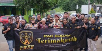 Forum Wartawan Iringi Pelepasan AKBP Edi Rahmat Mulyana dari Polres Batang