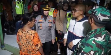 Banjir Rendam Sejumlah Wilayah, Pemkab dan Polres Batang Dirikan Dapur Umum