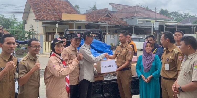 Wujudkan Empati, Kwarda Jateng Salurkan Bantuan Terdampak Banjir