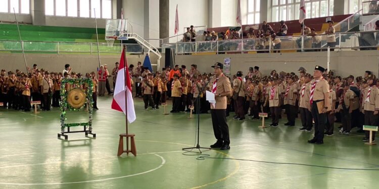 Ratusan Pramuka Ikuti Pesta Siaga Pupuk Karakter dan Kreativitas