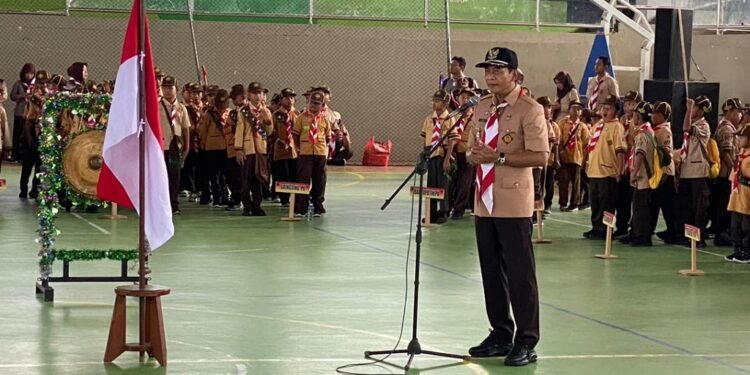 Ratusan Pramuka Ikuti Pesta Siaga Pupuk Karakter dan Kreativitas