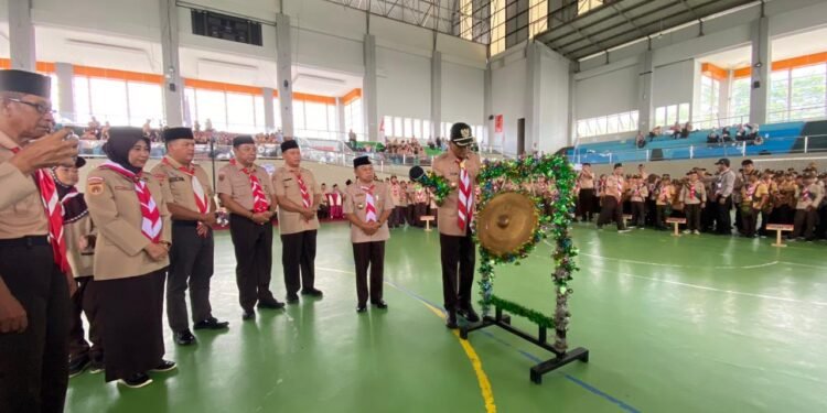 Ratusan Pramuka Ikuti Pesta Siaga Pupuk Karakter dan Kreativitas