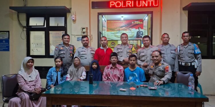 Aksi Kemanusiaan Polsek Batang Kota, Remaja Hilang Akhirnya Kembali ke Pelukan Keluarga