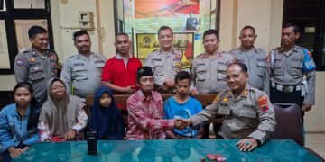 Aksi Kemanusiaan Polsek Batang Kota, Remaja Hilang Akhirnya Kembali ke Pelukan Keluarga