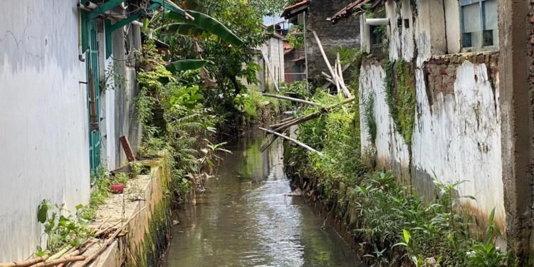 Lebar Sungai Menyusut, Gendingan Masuk Prioritas Normalisasi DPUPR Batang