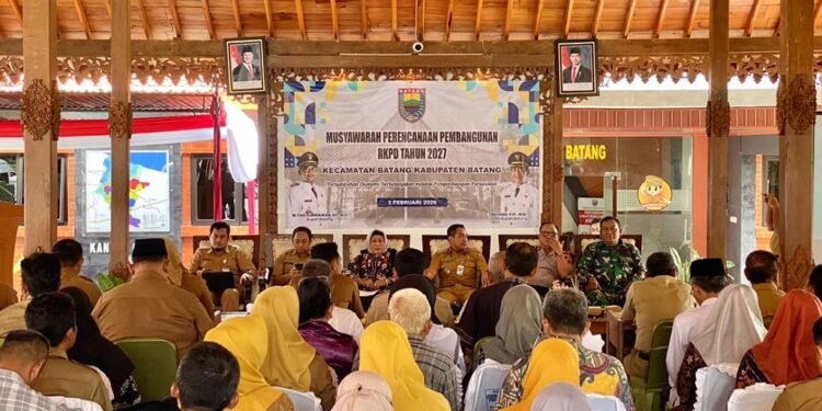 Musrenbang Kecamatan Batang Soroti Penanggulangan Banjir, Pendidikan, hingga Kesehatan
