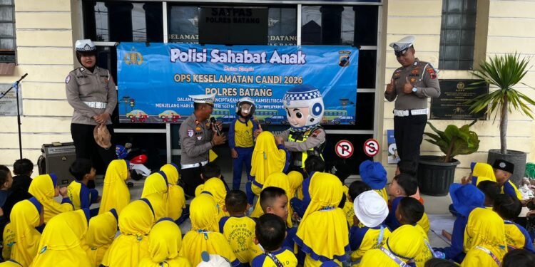 Edukasi Keselamatan Lalu Lintas Sejak Dini, Ini Yang Dilakukan Satlantas Polres Batang