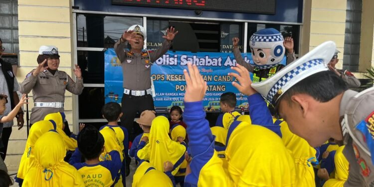 Edukasi Keselamatan Lalu Lintas Sejak Dini, Ini Yang Dilakukan Satlantas Polres Batang