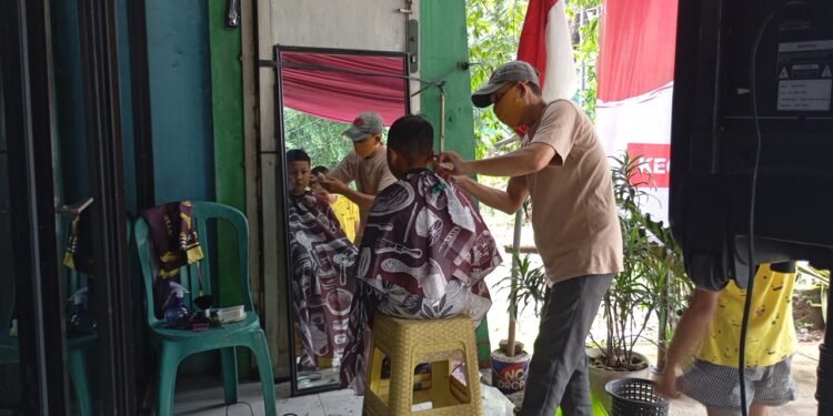 Tradisi Tahunan Jelang Ramadhan Ala YBPI: Pangkas Rambut Gratis Diserbu Warga