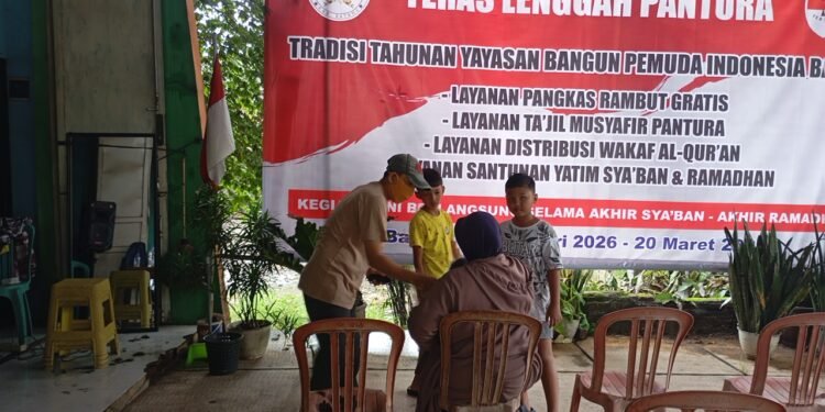 Tradisi Tahunan Jelang Ramadhan Ala YBPI: Pangkas Rambut Gratis Diserbu Warga