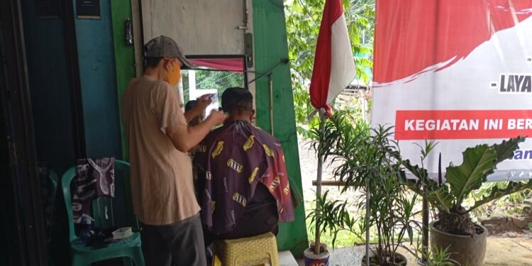 Tradisi Tahunan Jelang Ramadhan Ala YBPI: Pangkas Rambut Gratis Diserbu Warga