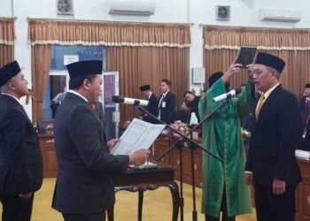 Dilantik Anggota DPRD PAW, Wabup Batang Minta Eko Santoso Perjuangkan Aspirasi Rakyat