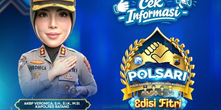 Amankan Investasi dan Arus Mudik, Polres Batang Luncurkan POLSARI Edisi Fitri