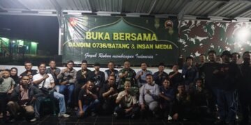 Buka Puasa Bersama Dandim Batang dan Insan Media, Pererat Sinergi dan Saling Menguatkan