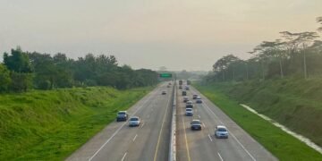 Arus Mudik H-3, Tol Batang–Semarang Terpantau Padat Lancar