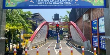 Tingkatkan Kenyamanan Pemudik, Rest Area KM 379A Batang Dilengkapi Taman Lalu Lintas