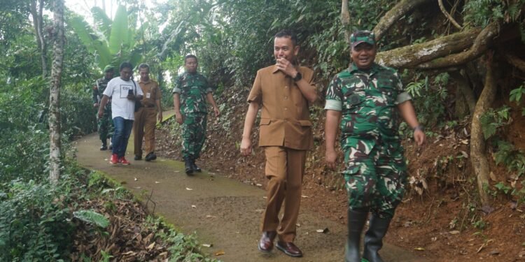 Groundbreaking Pembangunan Jembatan Garuda Tahap III Satuan Kodim 0736/Batang dimulai