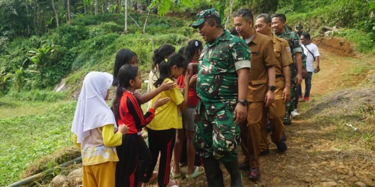 Groundbreaking Pembangunan Jembatan Garuda Tahap III Satuan Kodim 0736/Batang dimulai