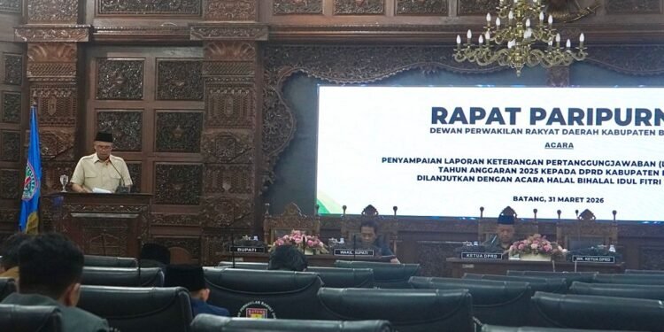 LKPJ 2025 Dipaparkan Bupati Batang, Realisasi Pendapatan Capai Rp2,03 Triliun