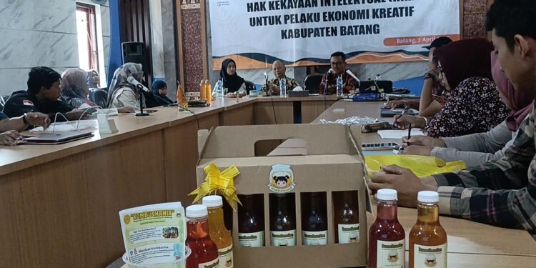 Fasilitasi Pelaku Ekraf, Pemkab Batang Berupaya Lindungi Kekayaan Intelektual