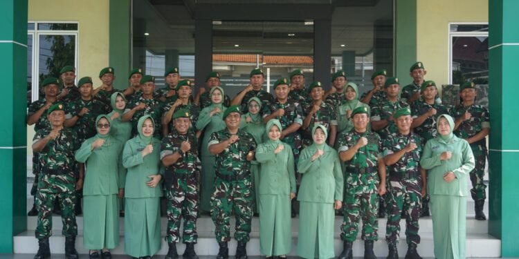 Komandan Kodim Pimpin Upacara Kenaikan Pangkat, Jadikan Motivasi Dan Inspirasi Mantapkan Etos Kerja