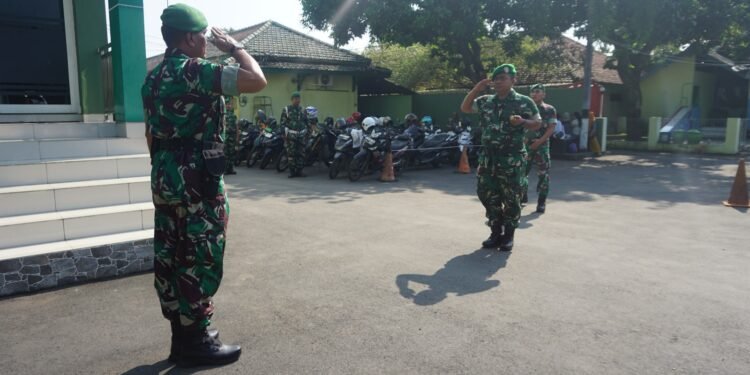 Komandan Kodim Pimpin Upacara Kenaikan Pangkat, Jadikan Motivasi Dan Inspirasi Mantapkan Etos Kerja