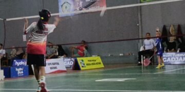 Meriahkan HUT Batang, Ratusan Pebulutangkis Takar Kemampuan di Industropolis Cup