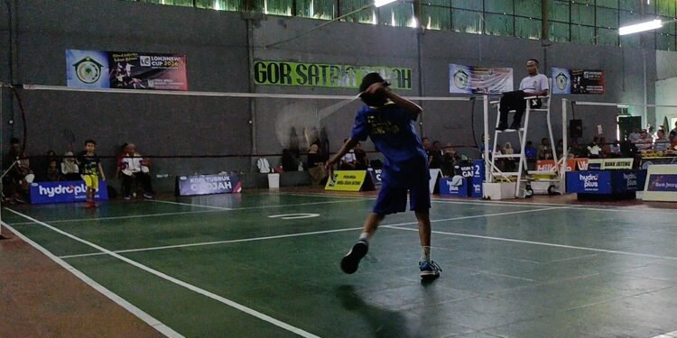 Meriahkan HUT Batang, Ratusan Pebulutangkis Takar Kemampuan di Industropolis Cup