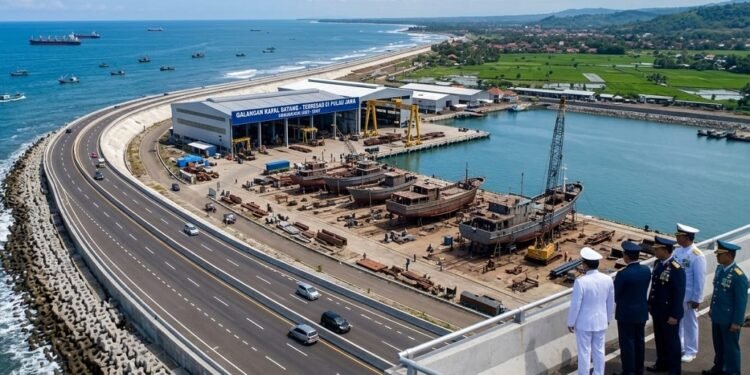 Batang Bakal Punya Galangan Kapal Terbesar di Jawa, Terintegrasi dengan Proyek GSW