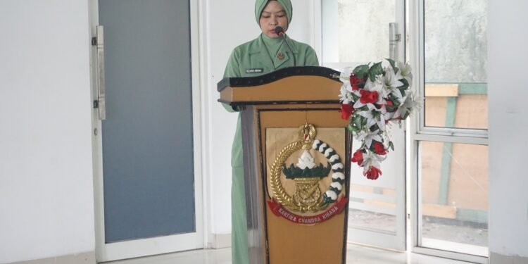 Rapat Rutin Persit Kartika Chandra Kirana Cabang XXIV Kodim 0736/Batang