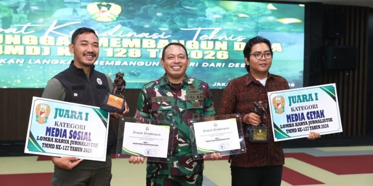 Kodim Brebes dan Kebumen Raih Prestasi Gemilang di Ajang Nasional TMMD 127