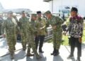 Pangdam IV/Diponegoro Dampingi Menhan dan Panglima TNI Tinjau Latihan Operasi Laut Gabungan 2026