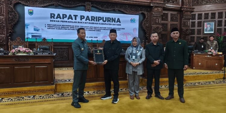 DPRD Sampaikan Rekomendasi LKPJ 2025, Pemkab Batang Siap Tindaklanjuti Perkuat Kerjasama Internasional