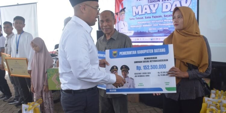 Hari Buruh 2026, BPJS Ketenagakerjaan Batang Ingatkan Pentingnya Jaminan bagi Pekerja Rentan