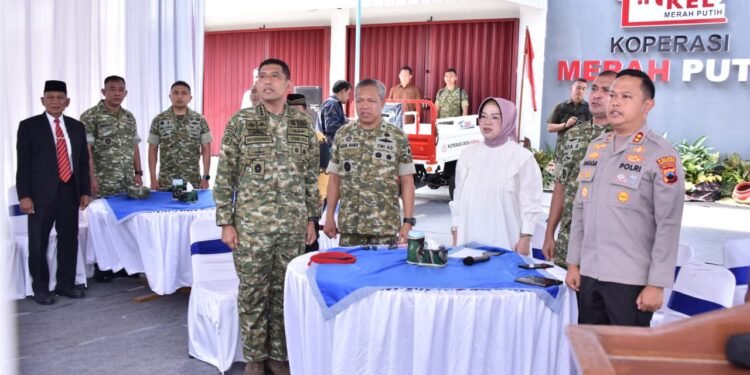 Peresmian 531 KDKMP di Wilayah Kodam IV Jadi Motor Penggerak Ekonomi Desa
