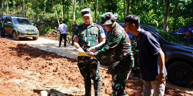 Danrem 071/Wijayakusuma Tinjau Lokasi Pembangunan Yonif TP di Batang