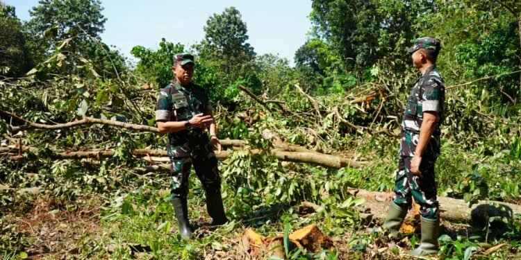 Danrem 071/Wijayakusuma Tinjau Lokasi Pembangunan Yonif TP di Batang