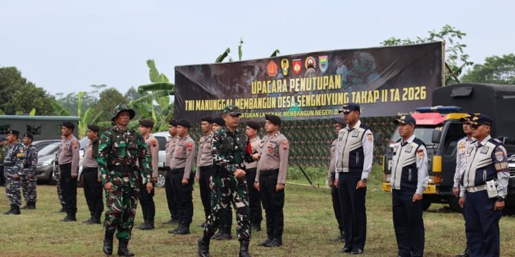 Penutupan TMMD Dandim 0736/Batang Bacakan Amanat Pangdam IV/Diponegoro