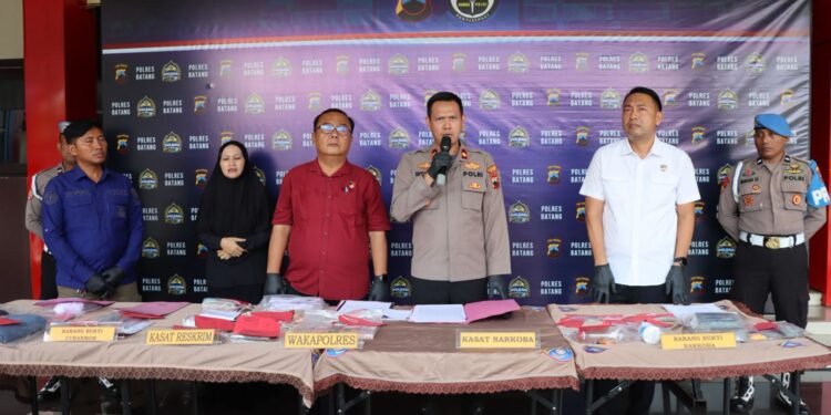 Operasi Mei 2026 Berhasil, Polres Batang Ungkap Jaringan Narkoba hingga Kendal