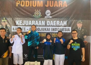 Gojukai Batang Raih 51 Medali di Kejurda Karate Se-Jateng