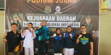 Gojukai Batang Raih 51 Medali di Kejurda Karate Se-Jateng