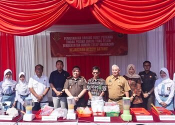 Kejari Batang Musnahkan Barang Bukti Perkara Berkekuatan Hukum Tetap