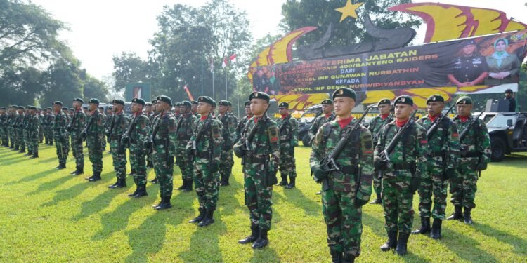 Pangdam IV/Diponegoro Pimpin Sertijab Danyonif 400/Banteng Raiders, Tegaskan Semangat Juang dan Kehormatan Prajurit Raider