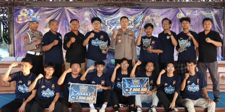 Ratusan Remaja Ramaikan Mobile Legends Kapolres Batang Cup 2026, Juara 1 dan 2 Melaju ke Tingkat Polda Jateng