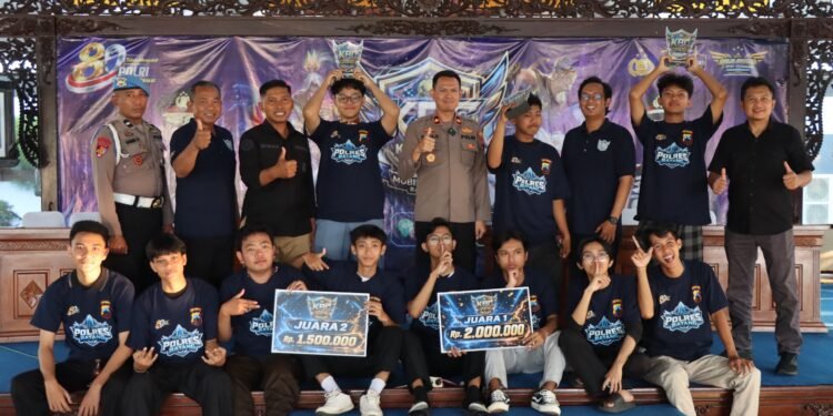 Ratusan Remaja Ramaikan Mobile Legends Kapolres Batang Cup 2026, Juara 1 dan 2 Melaju ke Tingkat Polda Jateng