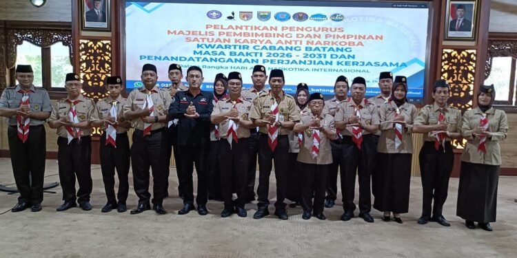 Saka Anti Narkoba Dikukuhkan, Pramuka jadi Mitra BNN Berantas Narkotika 