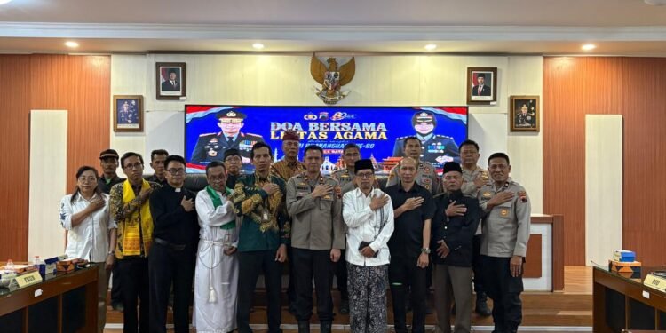 Polres Batang dan Forkopimda Gelar Doa Bersama Lintas Agama, Perkuat Persatuan di Tengah Keberagaman
