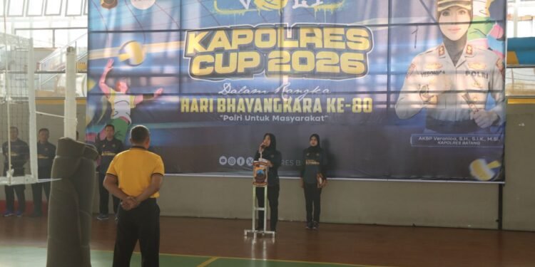Kapolres Cup 2026 Jadi Ajang Silaturahmi dan Pembinaan Atlet Voli Kabupaten Batang