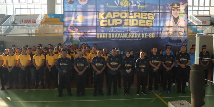 Kapolres Cup 2026 Jadi Ajang Silaturahmi dan Pembinaan Atlet Voli Kabupaten Batang
